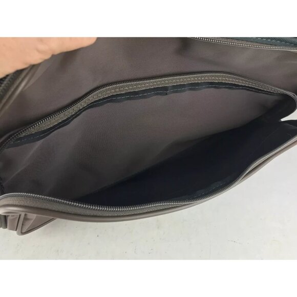 Delsey‎ Unisex Adults Brown Detachable Strap Document Case Briefcase Size Medium - Picture 10 of 11